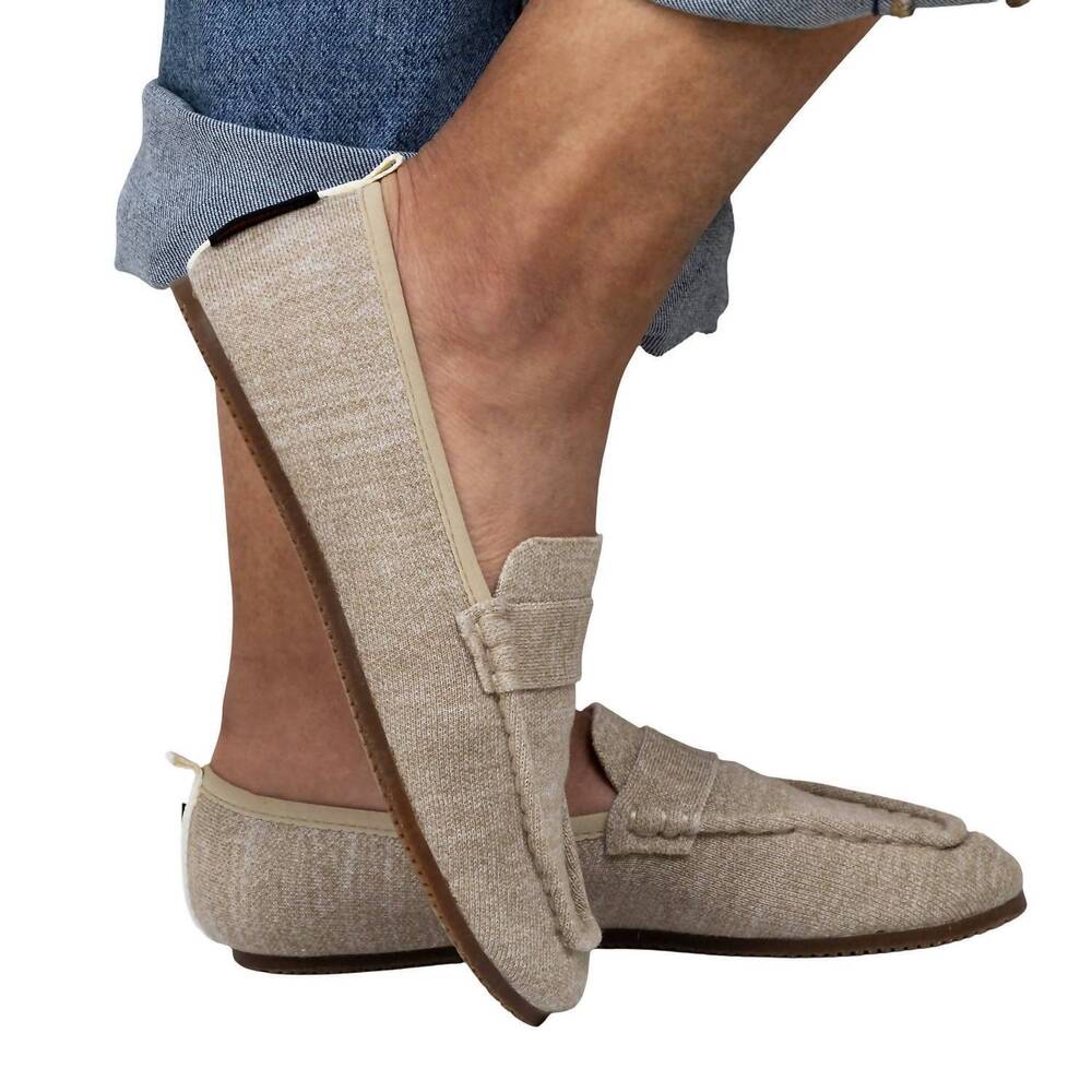 NEW WOOLLOOMOOLOO women's hester loafers in clay
